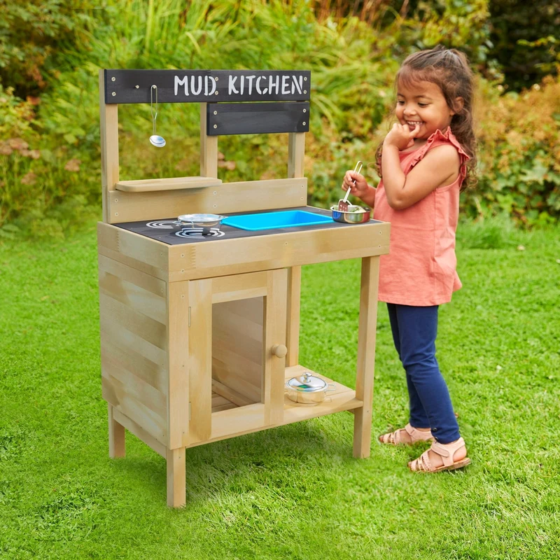 Cuisine d'extérieur pour enfant JUNIOR COOK bois FSC®