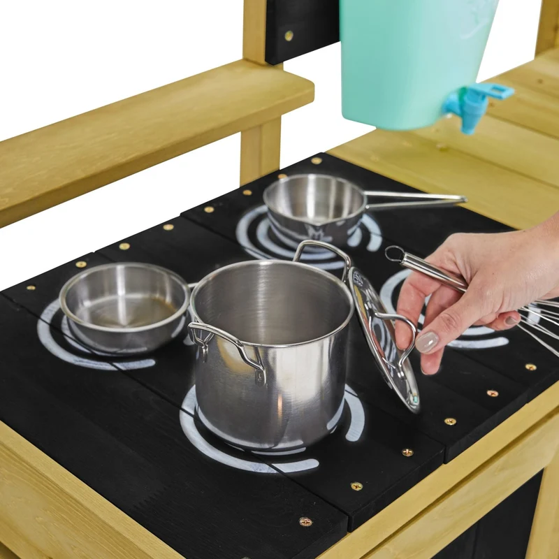 Cuisine d'extérieur pour enfant DELUXE bois FSC®