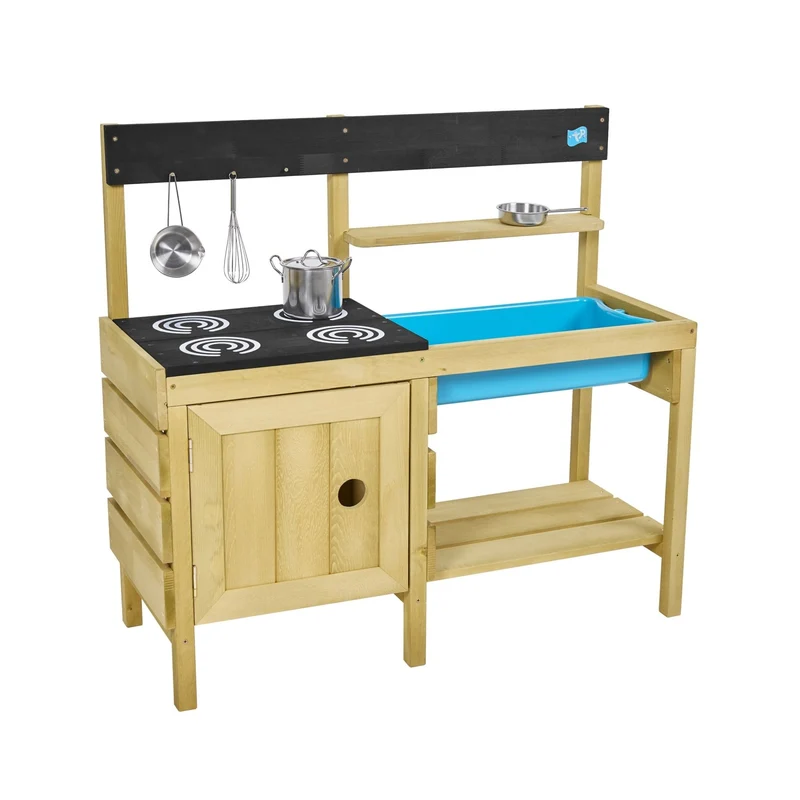 Cuisine d'extérieur pour enfant JUNIOR CHEF bois FSC®