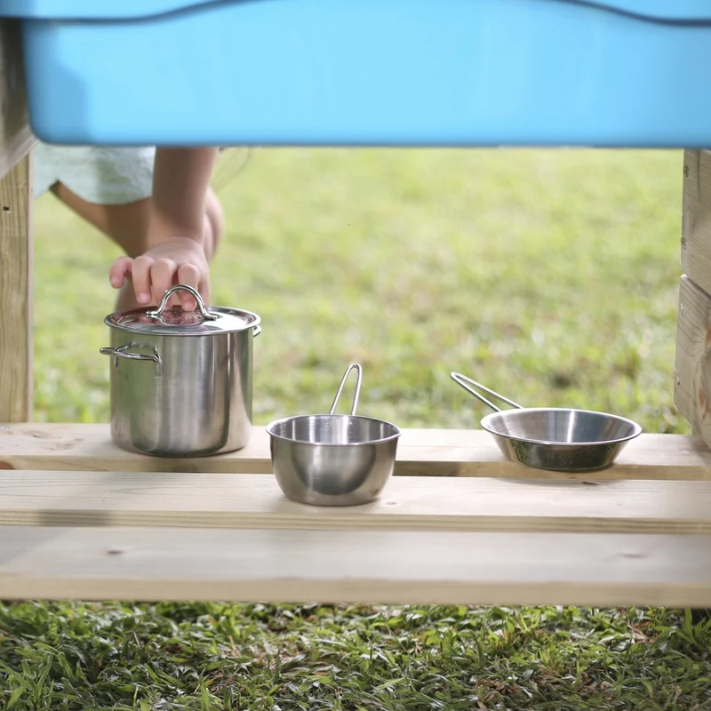 Cuisine d'extérieur pour enfant JUNIOR CHEF bois FSC®