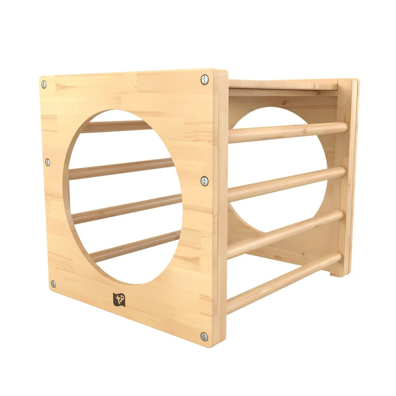 Cube d'escalade Montessori en bois FSC® pour enfant dès 1 an