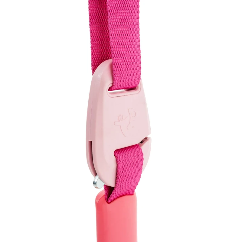Balançoire siège bébé évolutif de 6 mois à 8 ans - H190-250cm - rose - QUADPOD