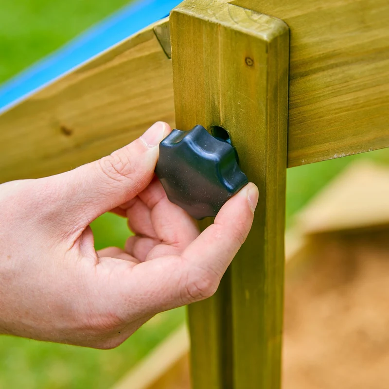 Bac à sable enfant avec auvent bois FSC®