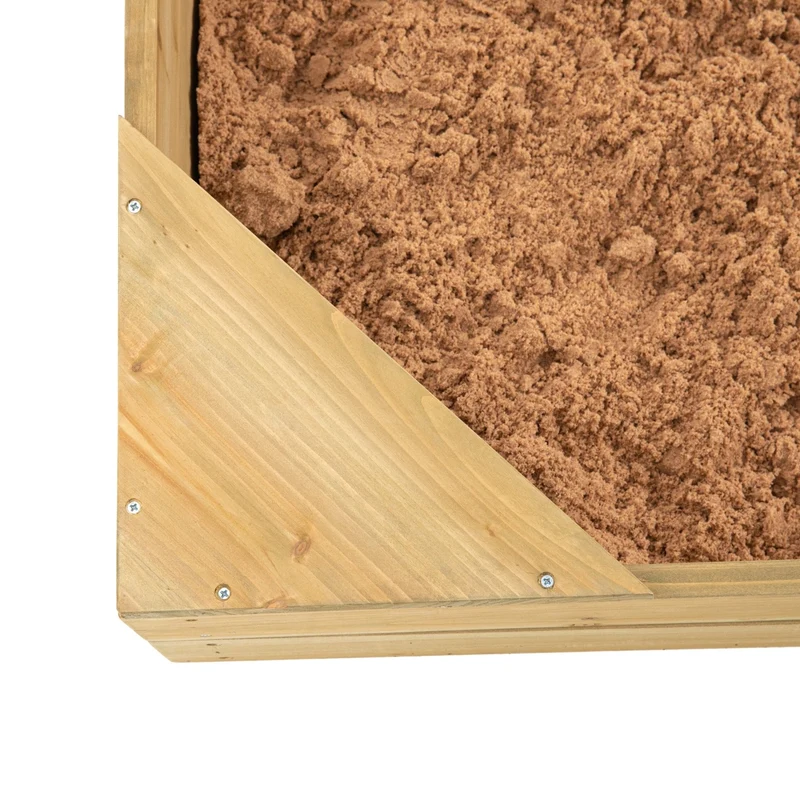 Bac à sable enfant avec auvent bois FSC®