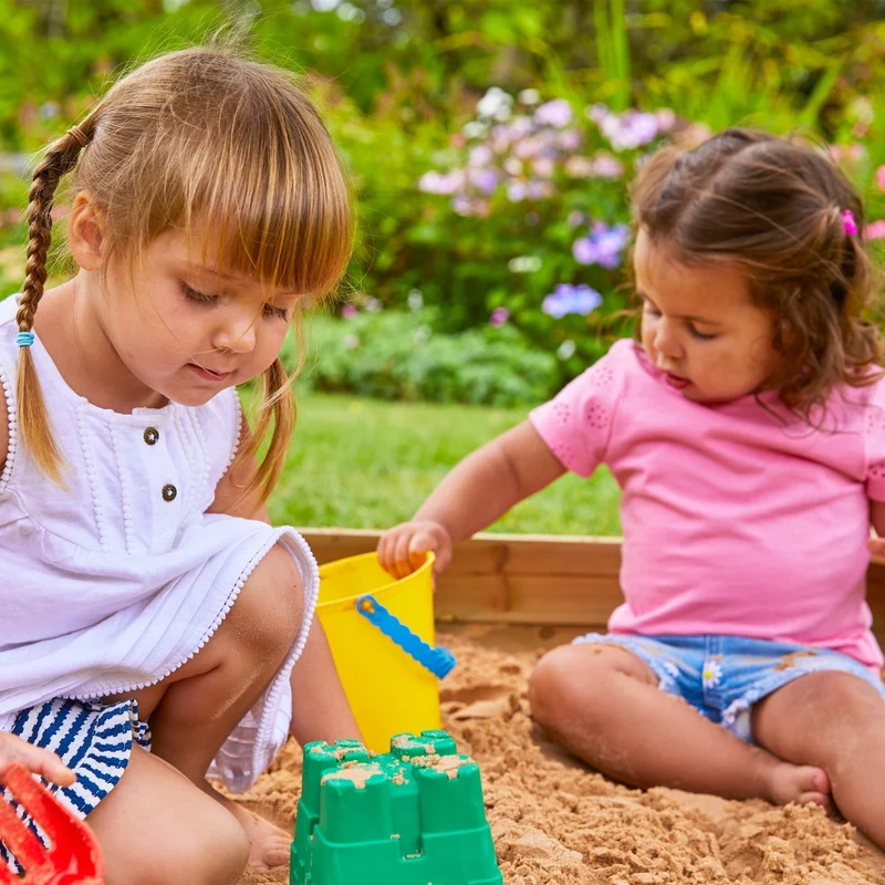 Bac à sable enfant avec auvent bois FSC®