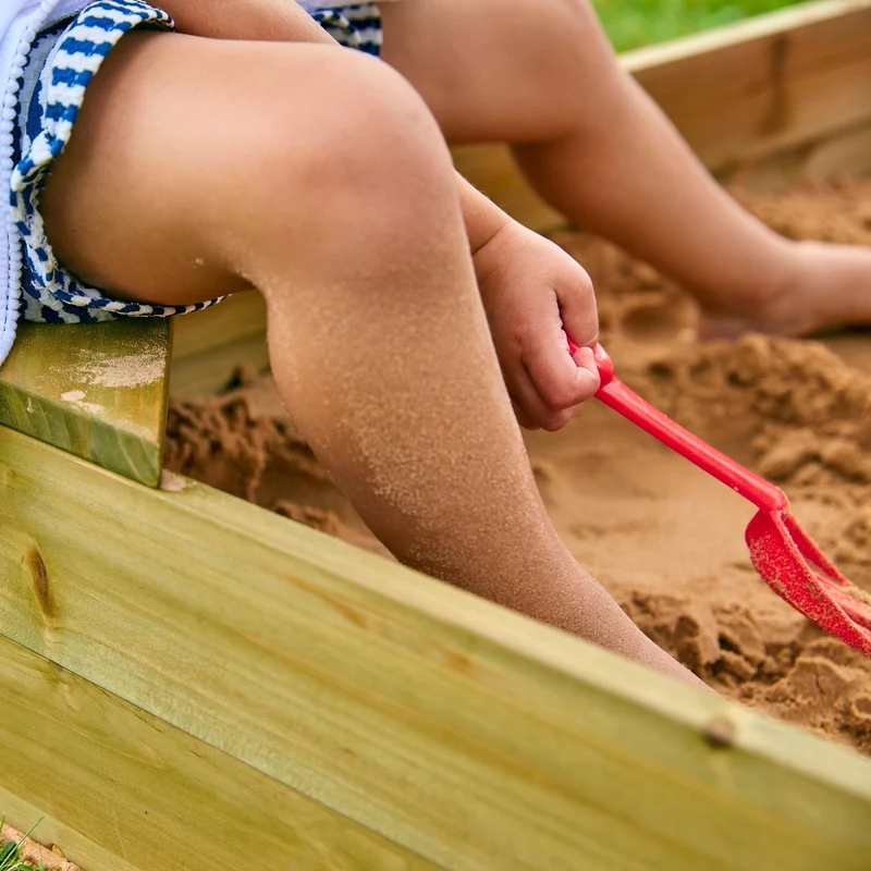 Bac à sable enfant avec auvent bois FSC®
