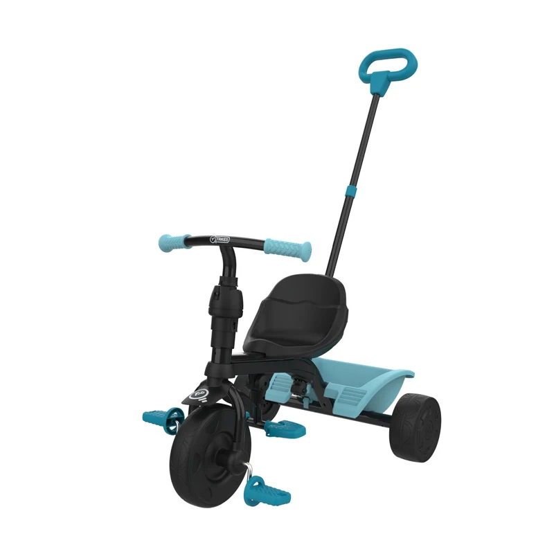 Tricycle enfant évolutif 4 en 1 bleu UNICORN dès 1 an