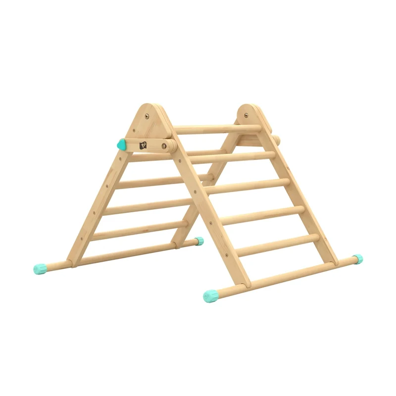 Triangle d'escalade pliable Montessori en bois FSC® pour enfant dès 1 an