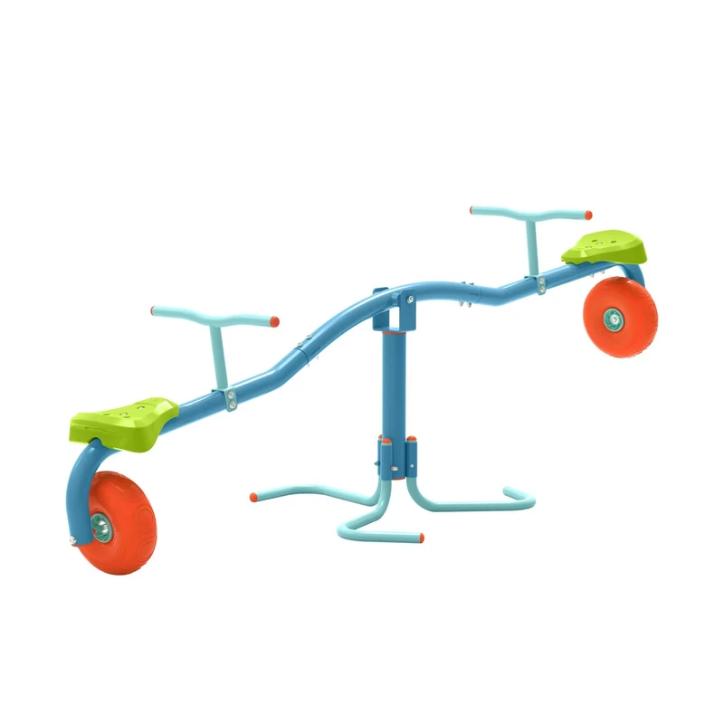 Trébuchet pour enfant balançoire à bascule rotatif 360° antichocs - métal - SPIRO SPIN CYCLONE