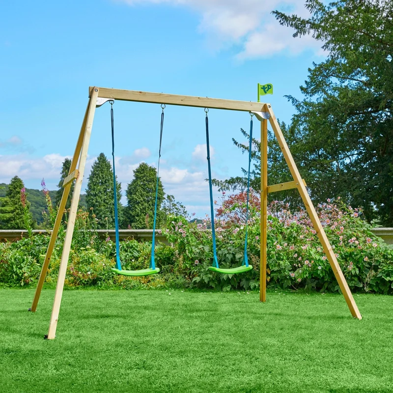 Portique 2 balançoires - bois FSC® - H200 cm - FOREST