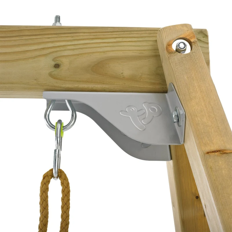 Portique balançoire évolutif avec fauteuil bébé - bois FSC® - H120-200 cm - FOREST ACORN
