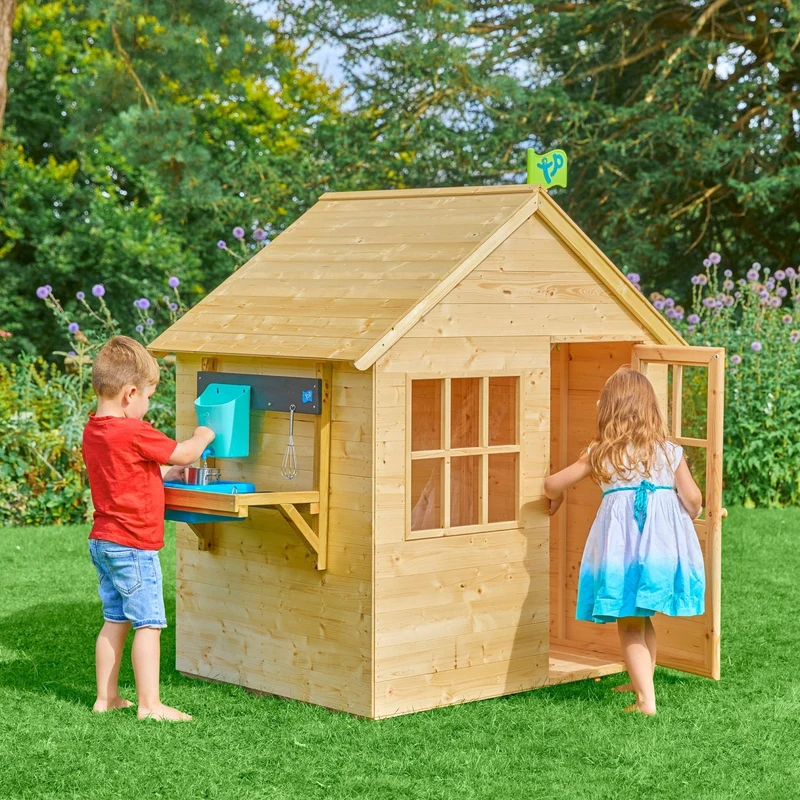 Cabane enfant avec cuisine extérieure - bois FSC® - REFUGE