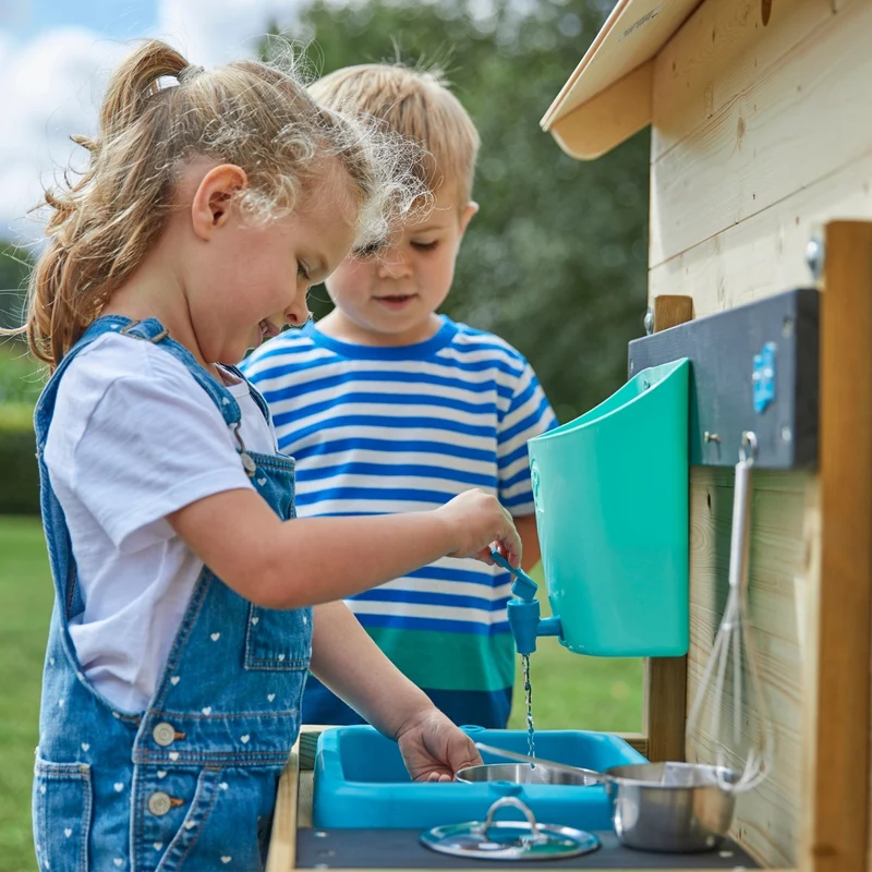 Cabane enfant avec cuisine extérieure - bois FSC® - REFUGE