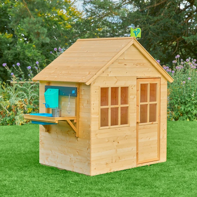 Cabane enfant avec cuisine extérieure - bois FSC® - REFUGE