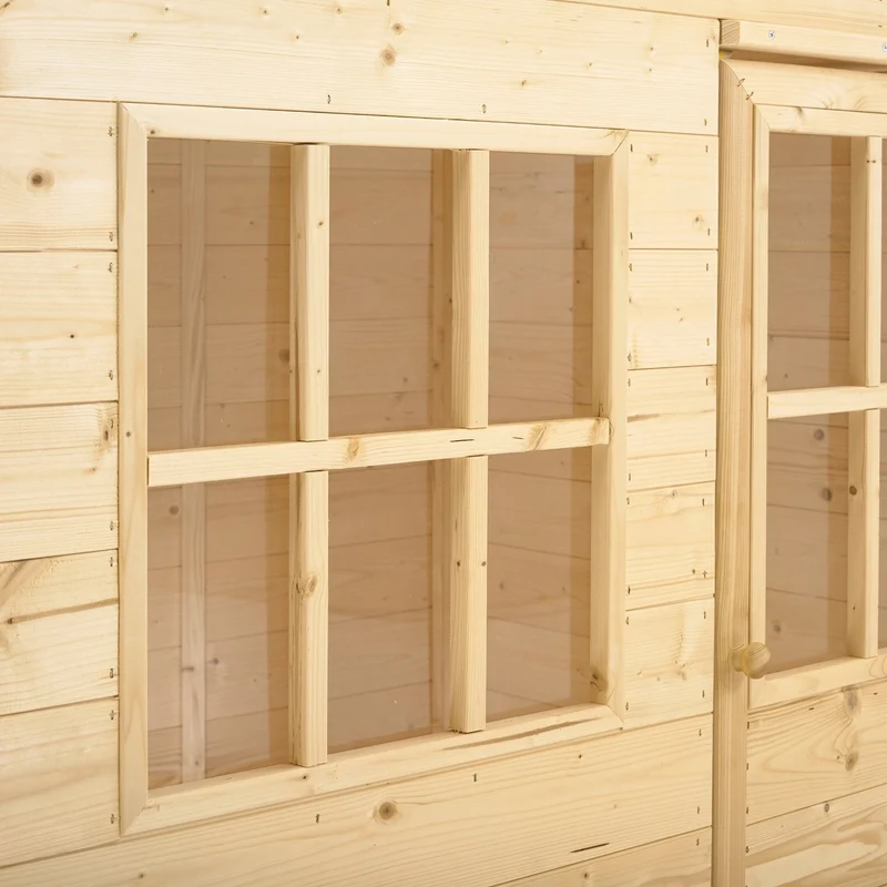 Cabane enfant avec fenêtre - bois FSC® - REFUGE