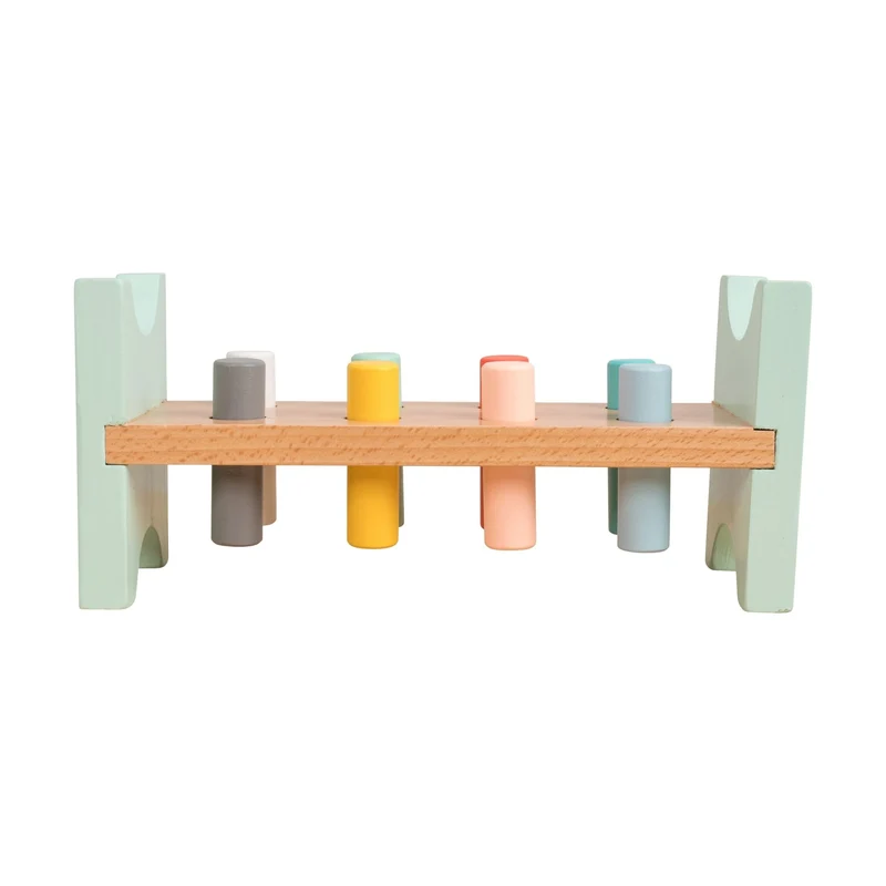 Banc à marteler en bois FSC® pour enfant dès 1 an