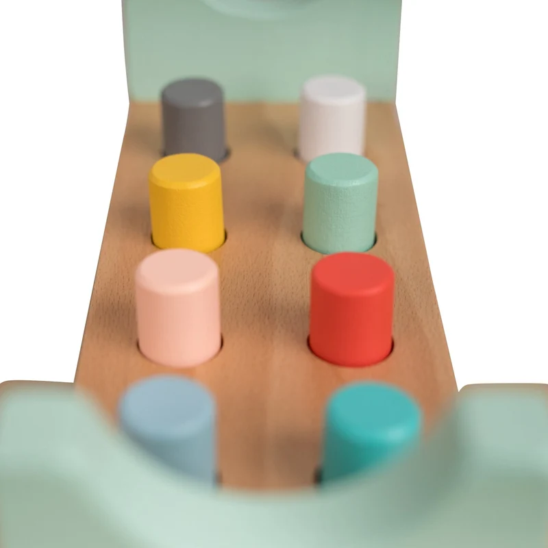 Banc à marteler en bois FSC® pour enfant dès 1 an