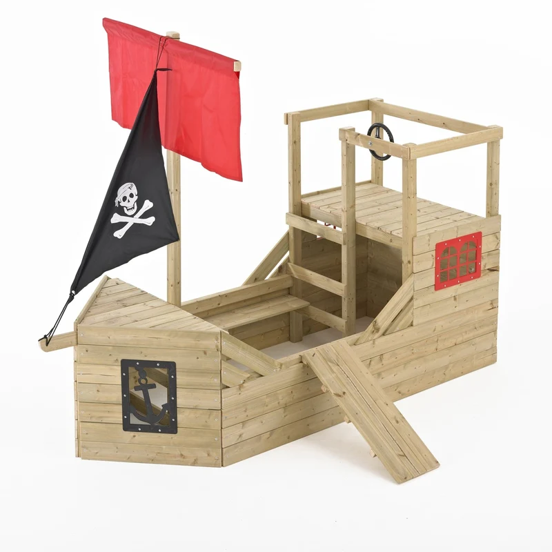 Cabane enfant bateau pirate en bois FSC® GALLEON