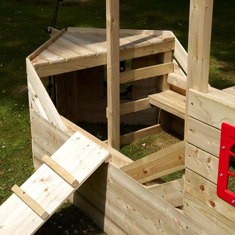 Cabane enfant bateau pirate en bois FSC® GALLEON
