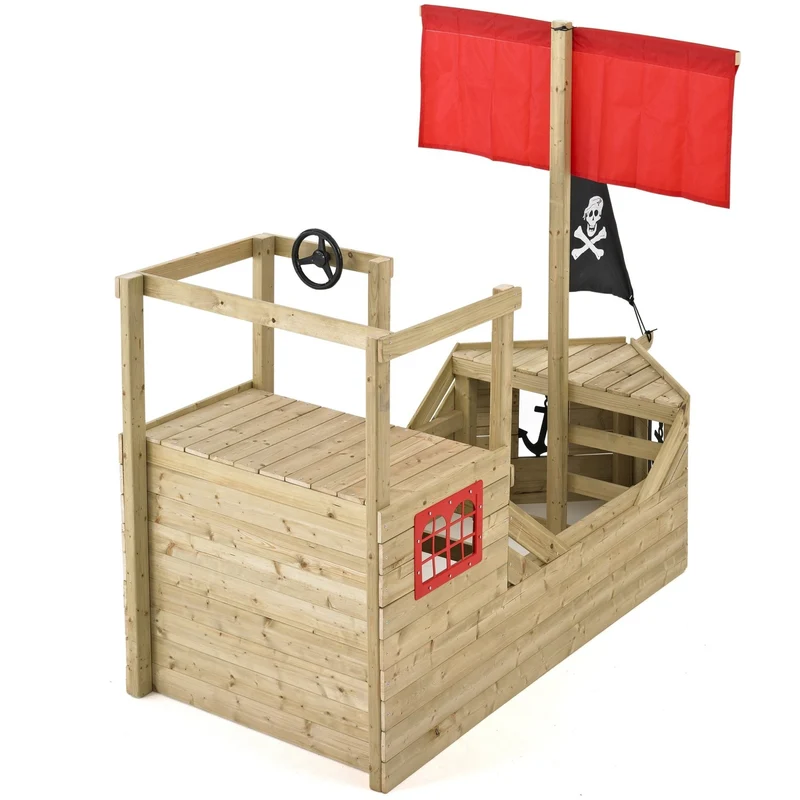 Cabane enfant bateau pirate en bois FSC® GALLEON