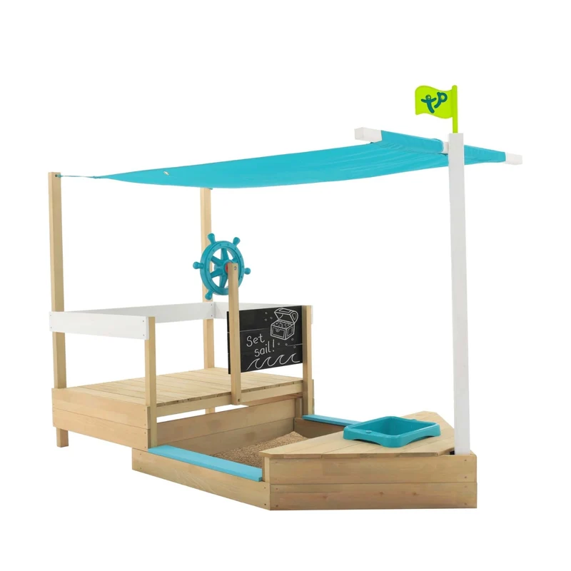 Bac à sable enfant bateau pirate AHOY bois FSC®