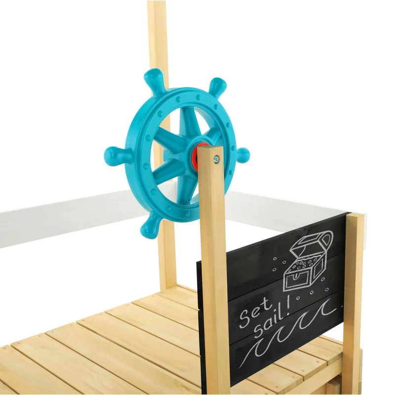 Bac à sable enfant bateau pirate AHOY bois FSC®