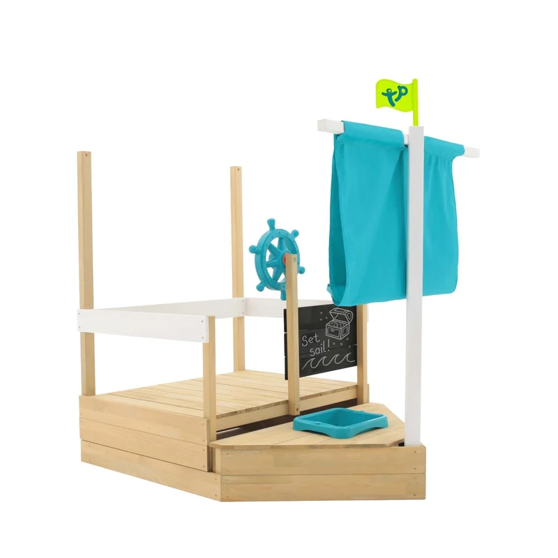 Bac à sable enfant bateau pirate AHOY bois FSC®