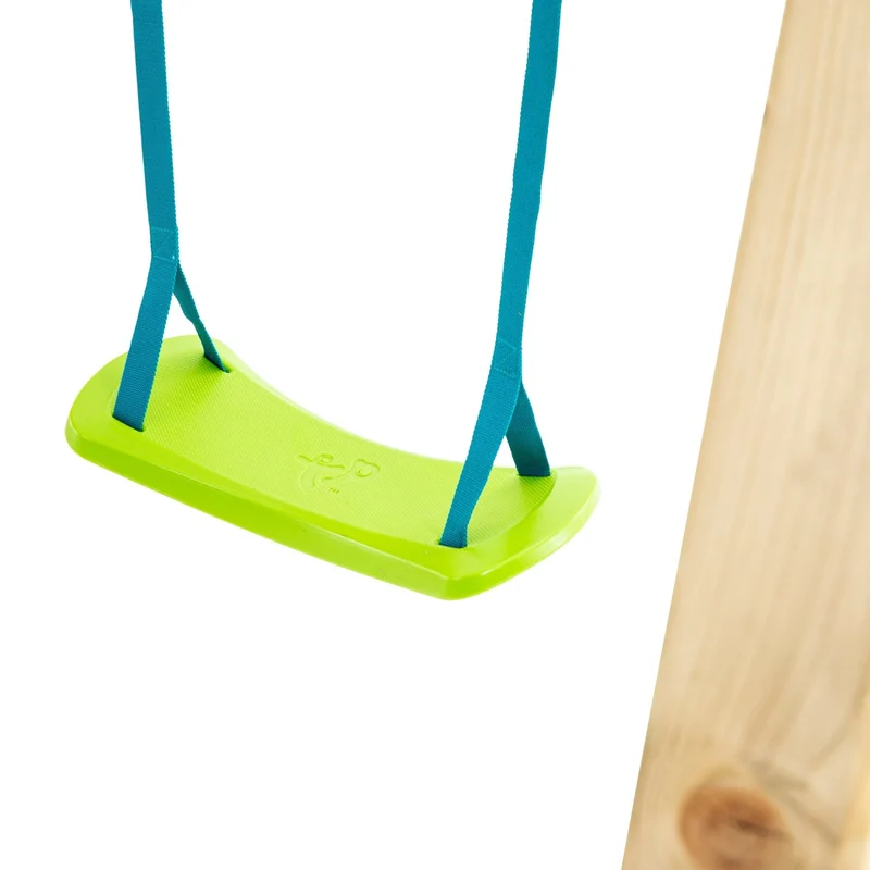 AIre de jeux pont de singe, 2 balançoires et toboggan - bois FSC® - TAMARIN SKYWOOD