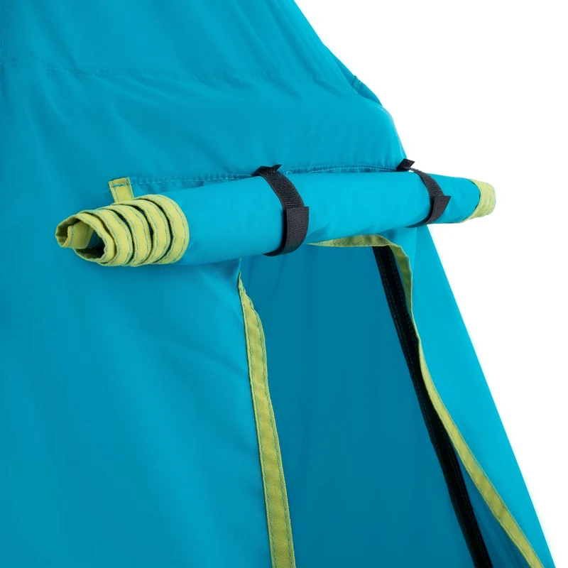 Balançoire tente OVNI bleu avec structure