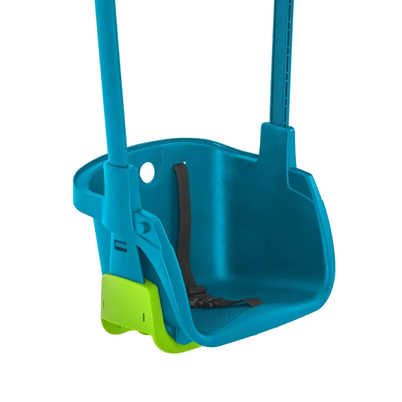 Aire de jeux avec siège bébé, balançoire et toboggan - bois FSC® - H306 cm - KINGSWOOD