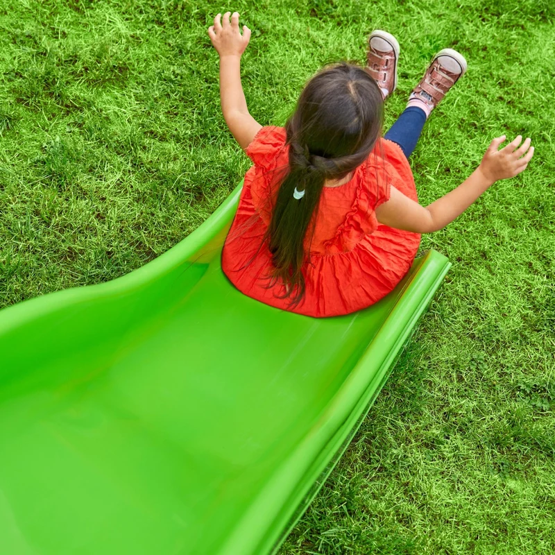 Aire de jeux avec siège bébé, balançoire et toboggan - bois FSC® - H306 cm - KINGSWOOD