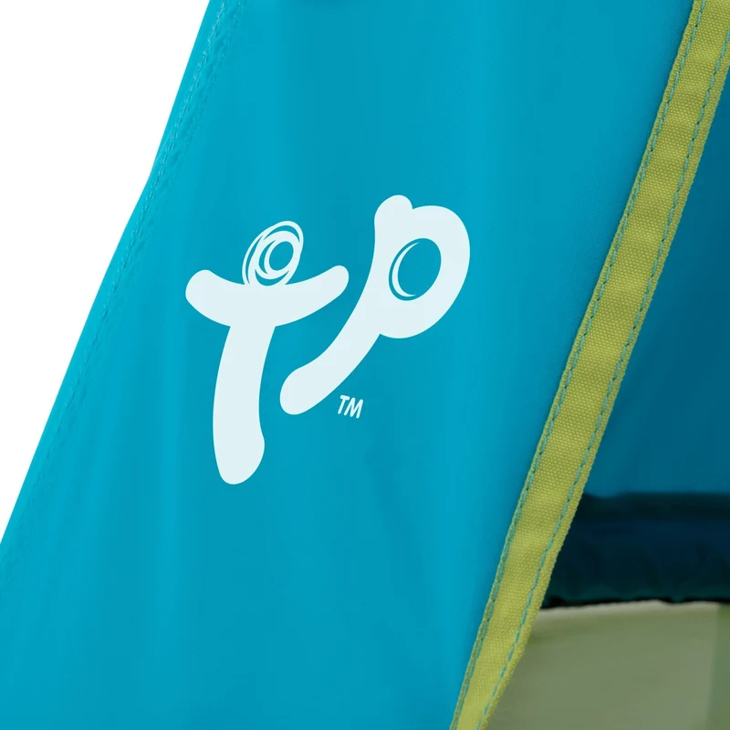 Balançoire tente enfant OVNI H190-250 cm bleu