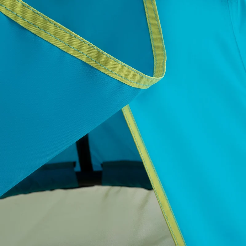 Balançoire tente enfant OVNI H190-250 cm bleu