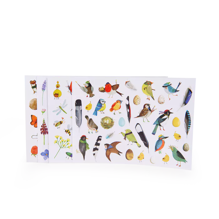 Moulin roty -Le jardin du moulin - Pochette stickers - Le botaniste - 3 ans +