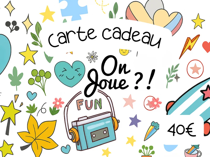 Carte Cadeau, On Joue ?!