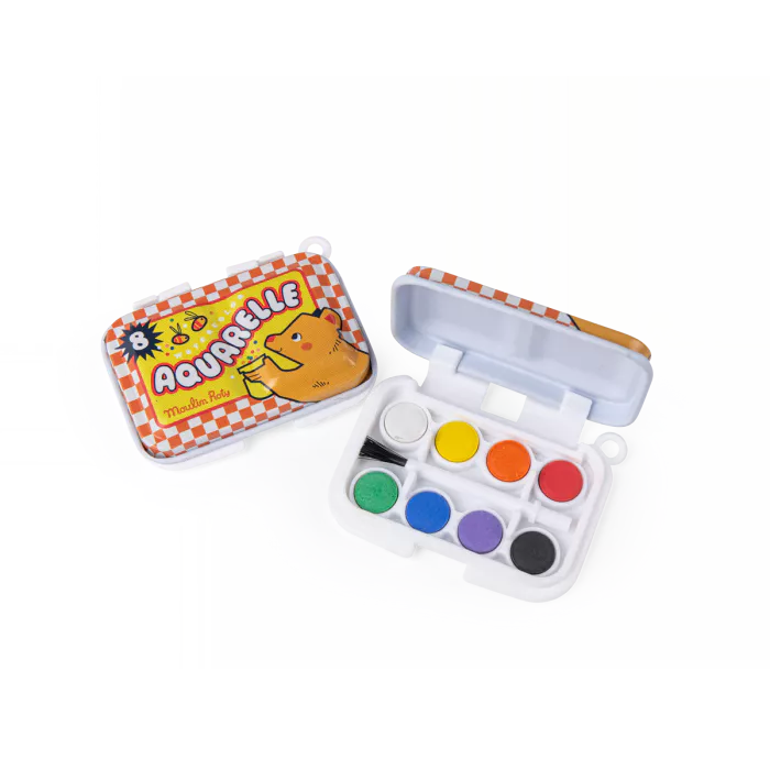 Moulin roty - mini palette d'aquarelle - 4 ans +