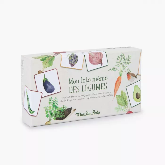 Moulin roty - Mon Loto Mémo des légumes -3 ans +
