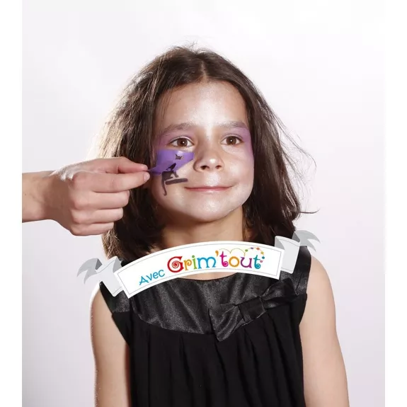 Pochoir de Maquillage Express - Magie GRIM'TOUT - carnaval - 2 ans+
