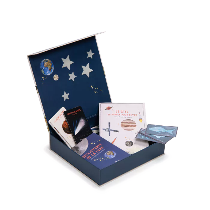 Moulin roty - coffret découverte de l'espace - 6 ans +