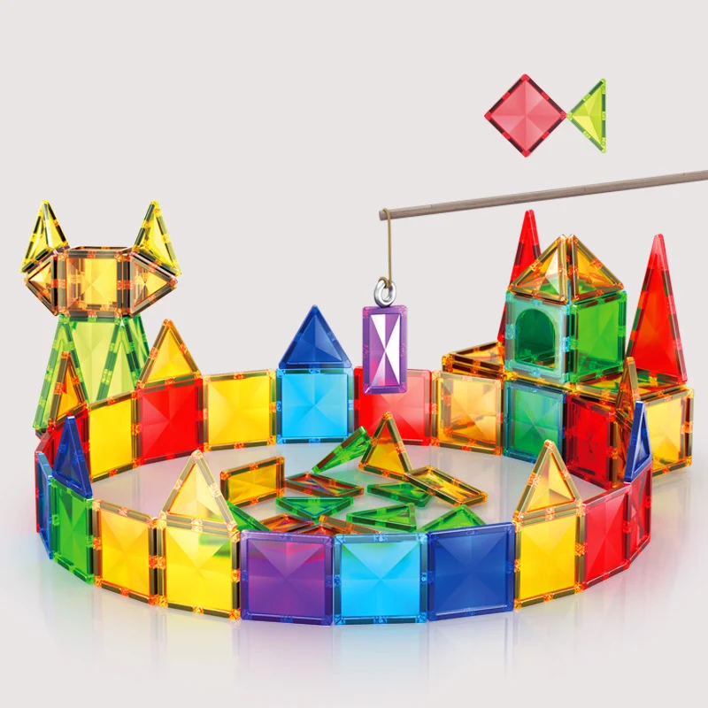 Montessori Magnetbausteine – Konstruktions-Lernset