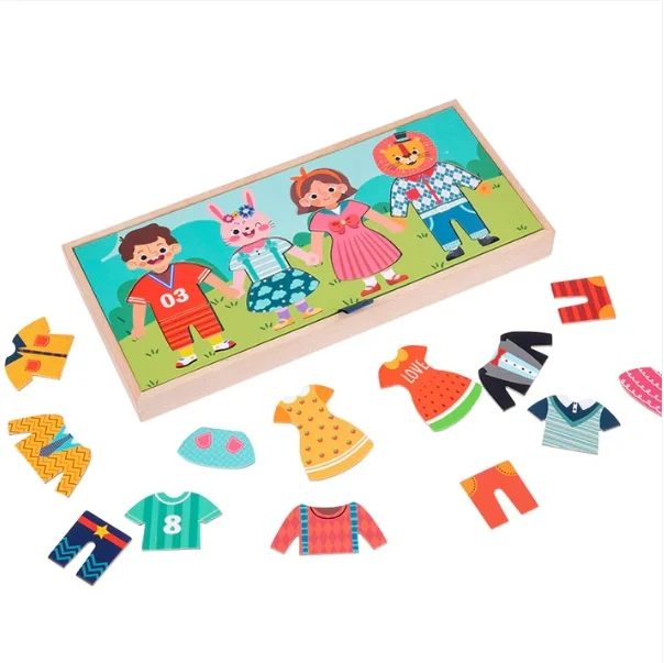 Montessori Anzieh-Puzzle – Motorikspiel & Lernspielzeug