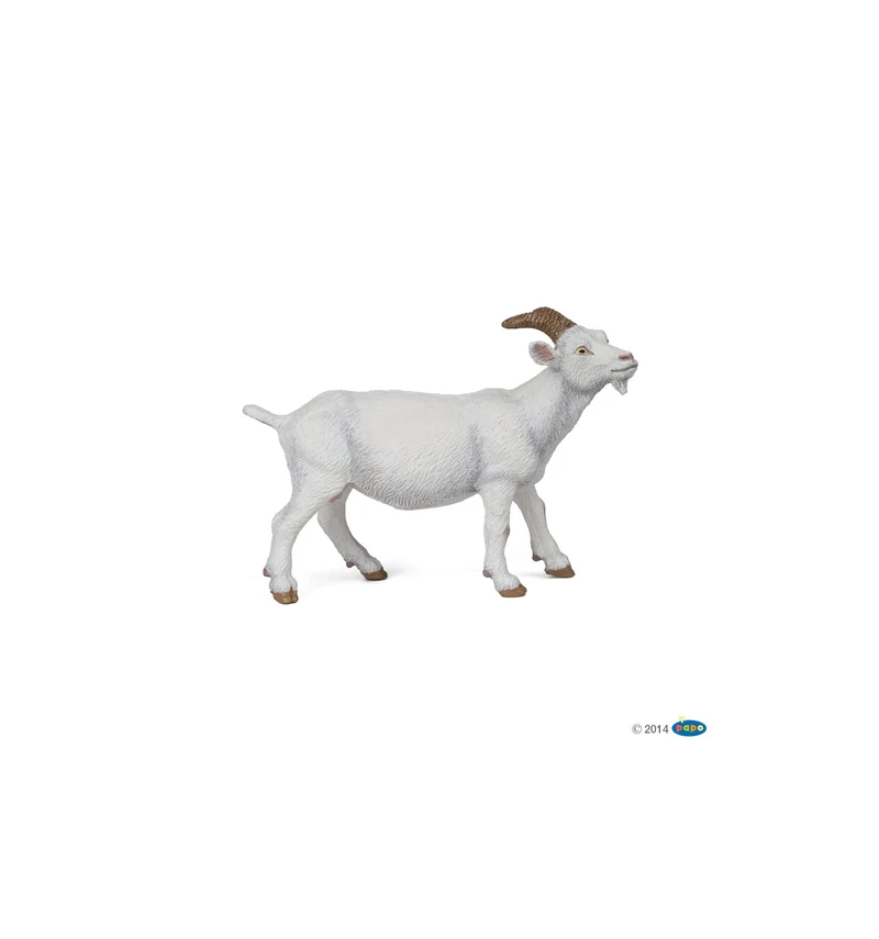 Papo - Figurine La chèvre blanche - 2 ans +