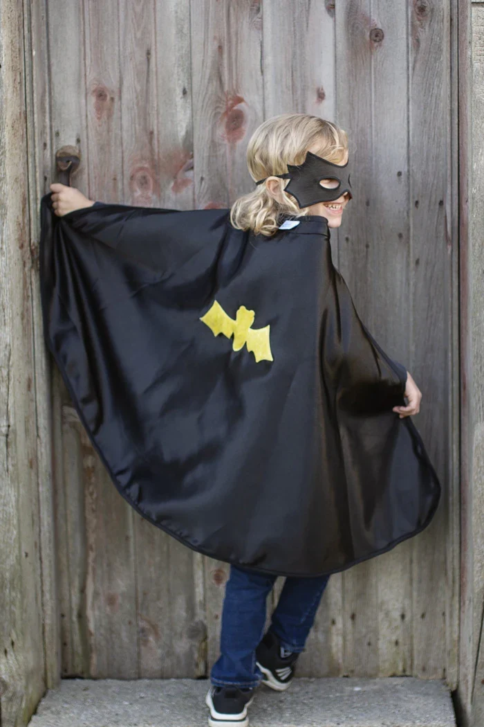 Great Pretenders - Cape réversible Spiderman ou Batman- 4-6 ans