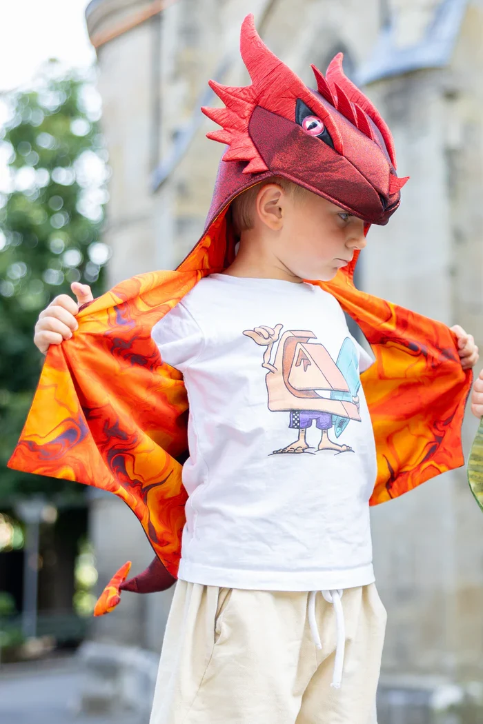 Great Pretenders - Gilet à capuche - Dragon- 5-6 ans