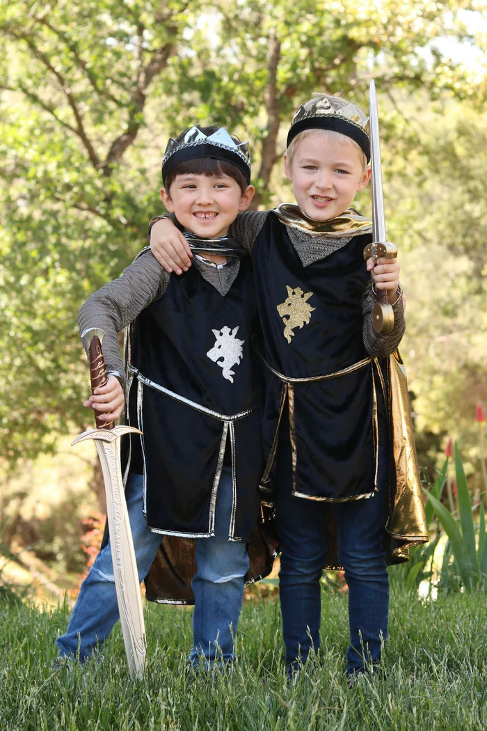 Great Pretenders - Déguisement de chevalier argenté - 9-10 ans