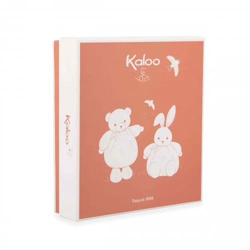 Kaloo - Lapin rond rose - 👶Naissance+