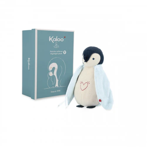Kaloo - Peluche veilleuse - Manchot bleu - 👶Naissance+
