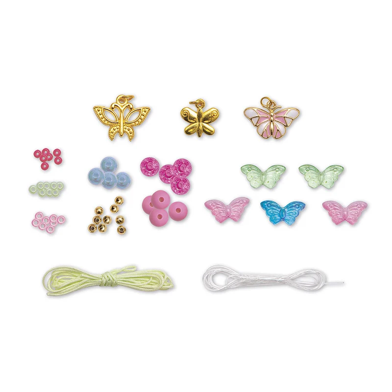 Janod - 6 Bijoux Jolis papillons - Magic Fairies - 6 ans+