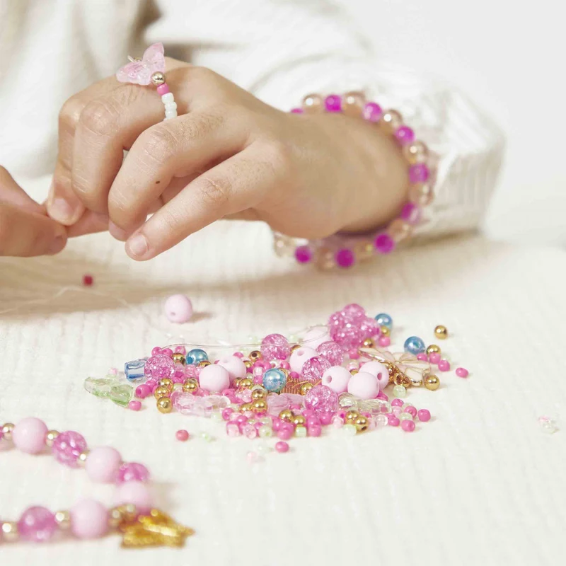 Janod - 6 Bijoux Jolis papillons - Magic Fairies - 6 ans+