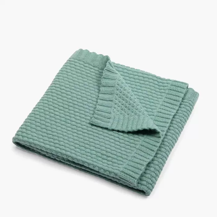Moulin Roty - couverture laine mixte pour bébé - pomme des bois 👶Naissance+
